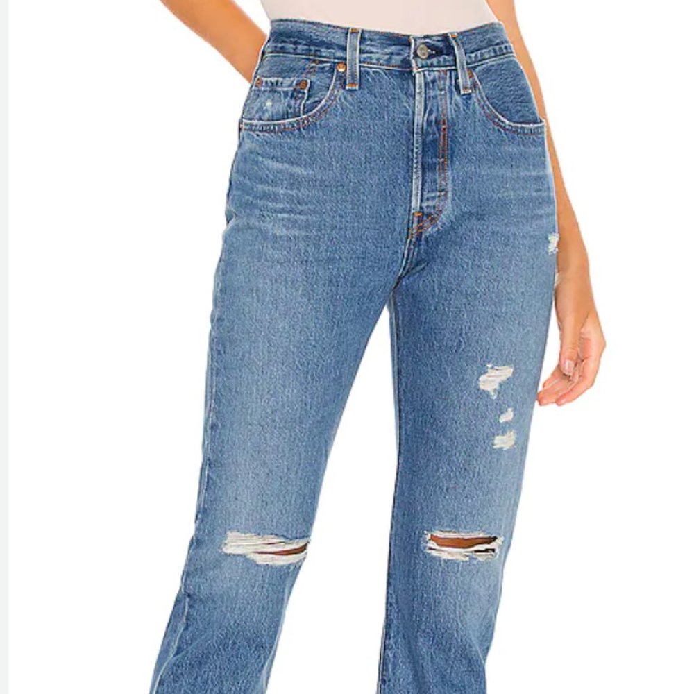 Levi's 501 Straight Women's Jean W27 L 30